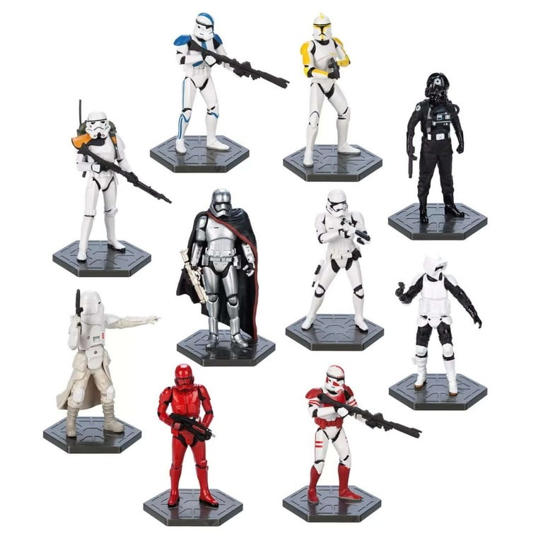 STORM TROOPER 1/8 ビニールモデルキット Star Wars Troopers 10-Piece Deluxe PVC Figure Play Set