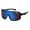 Black and Blue Frame XL, variant on Wrap Around XL Large Men Anti Glare Fishing Cycling Day Driving Sport Sunglasses