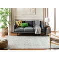 thumbnail image 3 of SAFAVIEH Natura Mesa Striped Area Rug, Charcoal, 5' x 8', 3 of 11