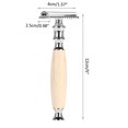 thumbnail image 4 of Maquinilla de afeitar clásica BuyWeekMX de Madera antideslizante para hombres funcionalidad inteligente, 4 of 9