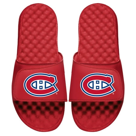 

Men s ISlide Red Montreal Canadiens Primary Logo Slide Sandals