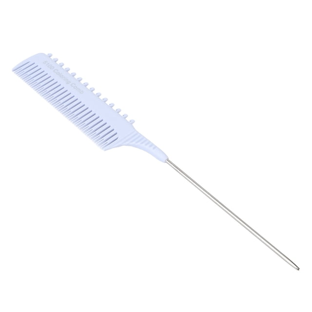 Highlighting Clip Comb, Parting Comb Durable for Unisex Black,Lavender Purple