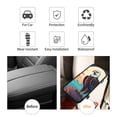 thumbnail image 4 of Bingfone Car Four-Season Universal Armrest Box Mat,Car Armrest Seat Cover Soft Leather Waterproof Armrest Cover Center Console Mat-Cartoon Iceberg Bald Eagle, 4 of 7