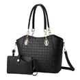 thumbnail image 1 of Bolso de mano para mujer, bolso grande tipo shopper de PU con clutch, elegante bolso tipo hobo con bandolera extraíble, bolso de hombro, muchos compartimentos, cremallera, 1 of 6