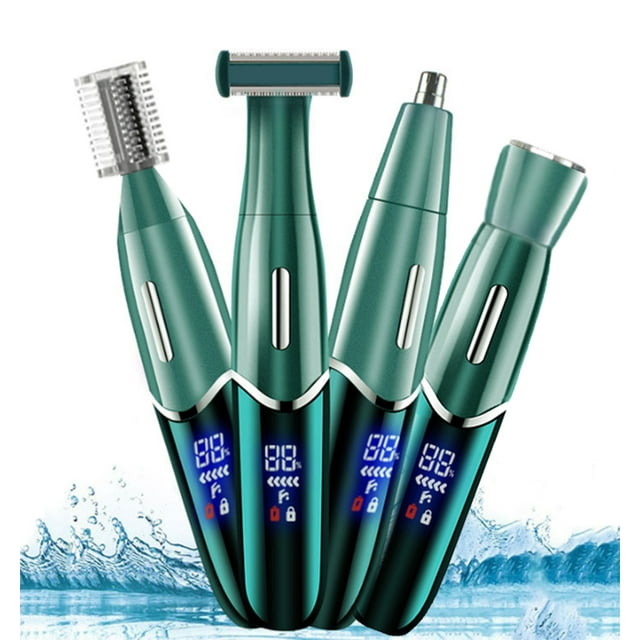 Electric Shaver for Women, 4 in 1 Lady Shaver Bikini Trimmer