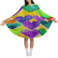 thumbnail image 3 of Colorful Hearts Abstract Art Blanket Oversized Wearable Hooded Blanket Warm Throw Blanket Buttons Sweatshirt For Women Men Teens Flannel, 3 of 8