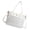 Beige, variant on Trendy Goth Girl Transparent Handbag PU Shoulder Bag For Parties And Streetwear