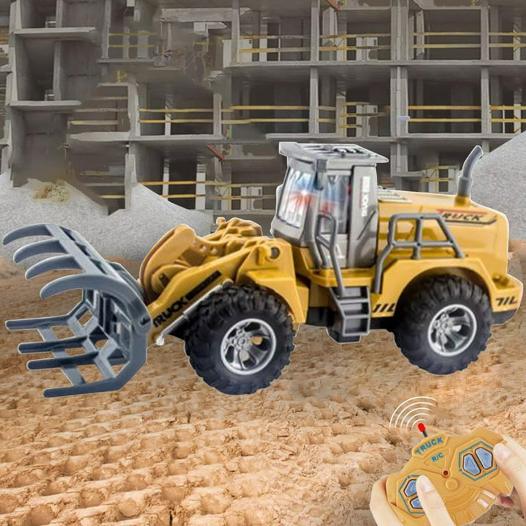 Wheel Loader Rc Construction Toys For Adults Loyerfyivos 9-Channel