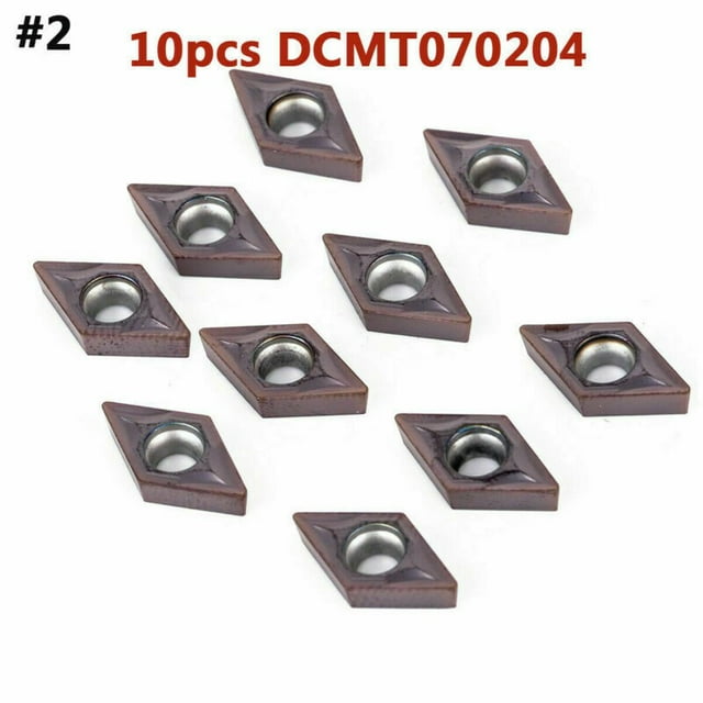 10Pcs 40 Types CNC Carbide Tips Inserts Blade Cutter Lathe Turning Tool + Box Tu