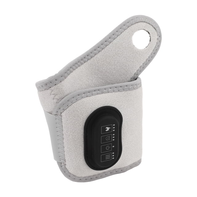 Hand Heating Pad, Heated Wrist Wrap Vibration Massage Reduce Muscle Fatigue 3000mAh Battery Powered Timer Adjustable 3 Levels Settings for Tendonitis Relief