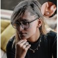 thumbnail image 5 of 18 Pairs Tiny Cartilage Stud Earrings for Women Men CZ Stud Earrings Stainless Steel Geometric Barbell Flat Back Earrings Piercing Set------Product co, 5 of 5