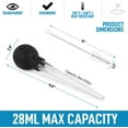 thumbnail image 3 of (Large) Turkey Baster With Cleaning Brush - Food Grade Syringe Baster, Glazes, Roasting Juices for Poultry, and More, 3 of 7