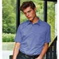 thumbnail image 2 of Premier Mens Short Sleeve Formal Poplin Plain Work Shirt, 2 of 4