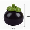 thumbnail image 4 of STPToys Realistic Mangosteen Stress Relief Gadget, Slow Recovery Fruit Shaped Decompression Accessory, Perfect For Birthday Gifts, Holiday Giveaways And Daily Reward Supplies, 4 of 7