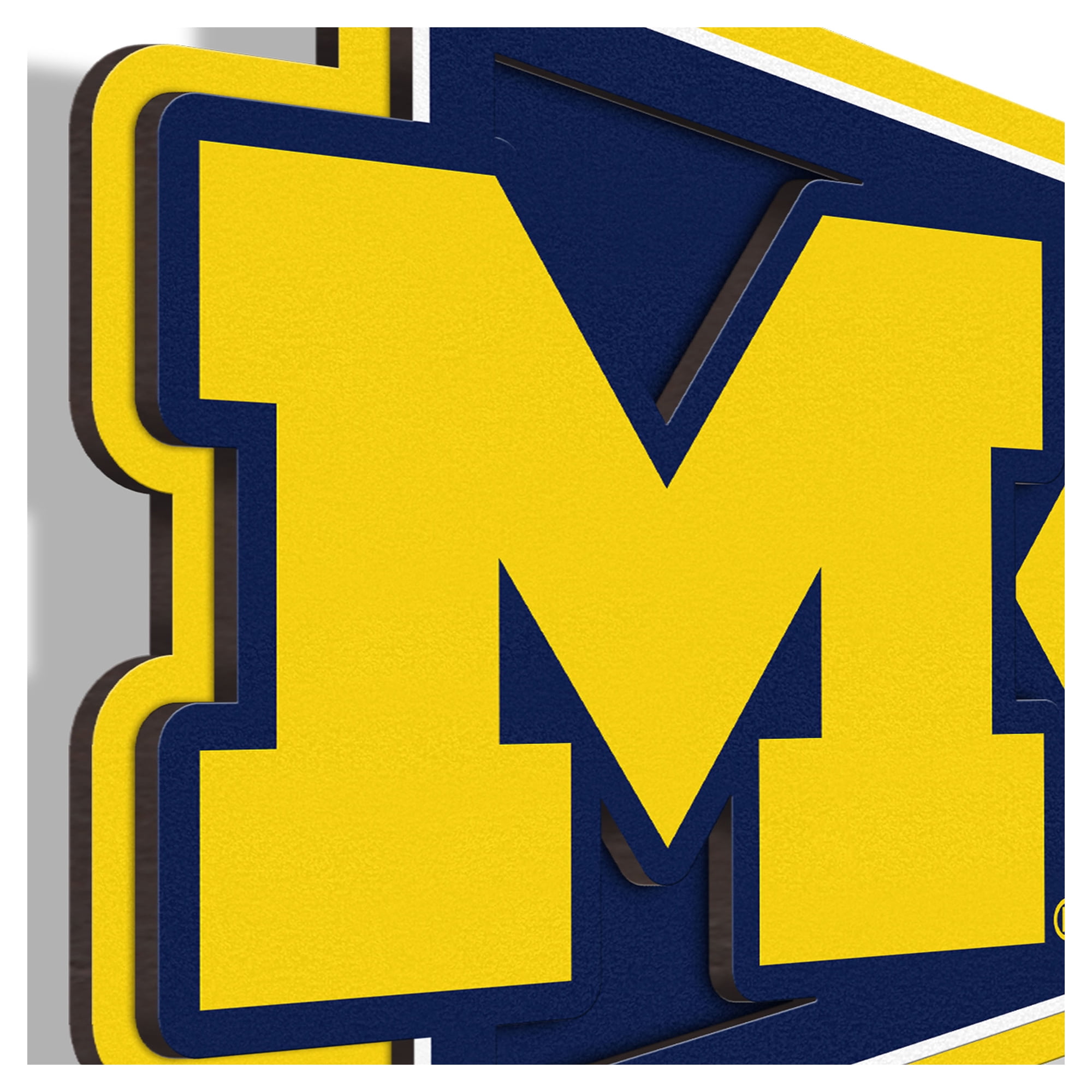 IDNA Michigan Wolverines 23" 3D Pennant Wall Art