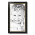 thumbnail image 2 of ArtToFrames 10x18 inch Black Velvet with Gold Picture Frame, Black MDF Poster Frame (4690), 2 of 7
