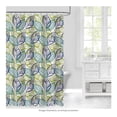 thumbnail image 4 of Cortina de Baño Home Creations HCRE CORTINA P HOJAS Hojas Verdes y Azules 180x180 cm, 4 of 4