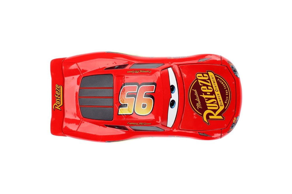 Lightning McQueen w/ Extra Wheels, Disney Pixar Cars - Jada Toys