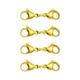 thumbnail image 4 of 4x4x Doble Apertura Langosta Garra Cierres Cerradura Joyería Que Hace La Extensión De La Pulsera De Oro, 4 of 8