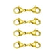 thumbnail image 4 of 4x4x Doble Apertura Langosta Garra Cierres Cerradura Joyería Que Hace La Extensión De La Pulsera De Oro, 4 of 8