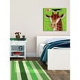 thumbnail image 4 of Marmont Hill - "Giraffe Blossom Ballad" by Janet Nelson Painting Print on Wrapped Canvas, 4 of 5