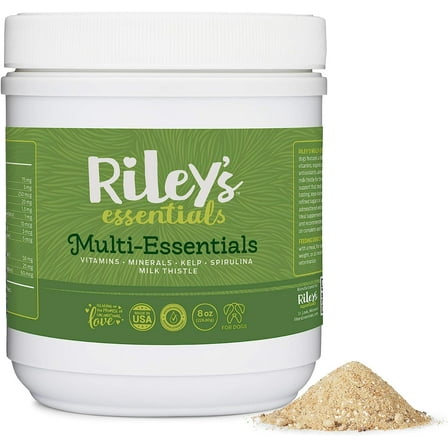 Riley's Multi-Essentials Multivitamin Powder for Dogs, 8 oz