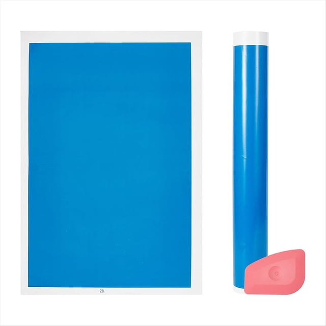 2 Piezas de Papel de Color para Marcar con Grabado , Papel Regulable con Azul de 39x27 cm para Vidrio, Cerámica Metálica, Manualidades de Bricolaje
