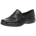 thumbnail image 2 of Cobb Hill Paulette Slip-On Shoes Womens Black Leather Size 7 Wide CAG01BK, 2 of 4