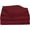 Burgundy, variant on 500 TC Sheet Set 4-Pieces Egyptian Cotton Sateen 4-Pieces SOLID COLORS - Full Size - Solid Colors { Chocolate } Depth Pocket 18" Inches By KM LINEN