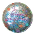 thumbnail image 1 of Anagram International Holographic Circles Birthday Balloon, 32", Multicolor, 1 of 3
