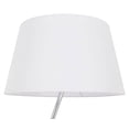 thumbnail image 3 of Cason 1 light Chrome and White shade Floor lamp, 3 of 6