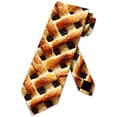 thumbnail image 2 of Blueberry Pie Ties Mens Dessert Neckties Food Tie Pie Tie by Three Rooker, 2 of 4