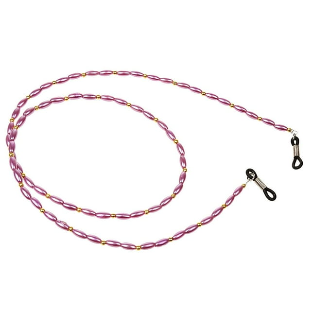 Adjustable Eyeglasses Holder Strap Beaded Neck Cord Sunglasses String Lanyard