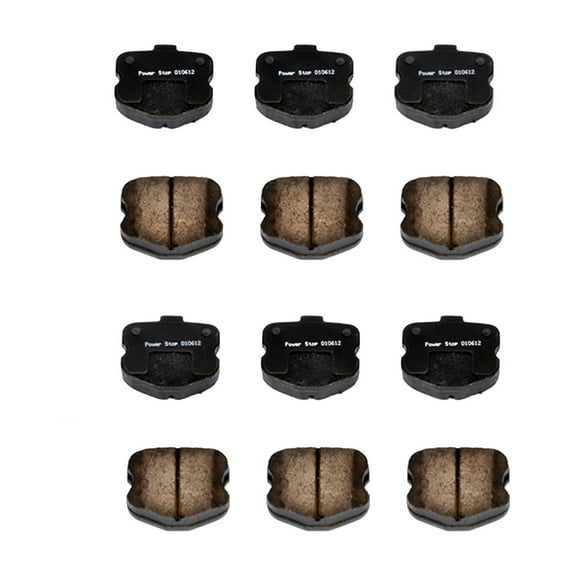 Power Stop Front Z17 Evolution Ceramic Brake Pads with Hardware 17-1185F