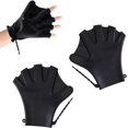 thumbnail image 2 of Guantes de natación de silicona Liling Ajustables antideslizantes para hombres y mujeres, 2 of 4