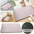 thumbnail image 2 of Bath Rugs, Plush Thick And Soft Cut Pile Bathroom Mats Super Absorbent Quick Drying, Machine Washable Bathroom Decor, Rubber Backed Bathroom Mats for Bathroom Floor Home, Kitchen, Hotel, 31x19IN, 2 of 7