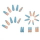 thumbnail image 2 of Coffin Fakes Nails Uñas extralargas para mujer, uñas de lujo, uñas con diamantes de imitación, uñas postizas acrílicas, uñas de bailarina de cobertura completa, 24 piezas, 2 of 5