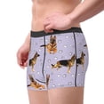 thumbnail image 2 of Fotbe German Shepherd Dog Calzoncillos Tipo Boxer con Bolsa de Soporte Total para Hombre, X-Temp Fresco, Transpirable y de Secado Rápido-Large, 2 of 5