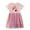 B-Dance Girl, variant on Emy Dola Toddler Girl's Casual Short Sleeve Tutu Skater Princess Tulle Dress 2-7T Kids Easter Party Dresses - 1Pcs Carrot Prints