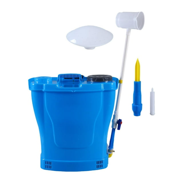 Almencla Liquid Fertilizer Spreader Fertilizing Tool with Multiple Nozzles Sturdy 15.7x17inch Multifunctional Back Carrying Bucket 30L
