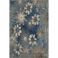 thumbnail image 2 of Addison Rugs Mayfield Premium Machine Washable Transitional Floral Navy Rectangle Rug, 8' x 10', 2 of 6