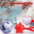 thumbnail image 6 of Teissuly Heart Snowball Maker Winter Plastic Snowball Maker Clip Kids Outdoor Toys, 6 of 8
