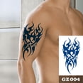 thumbnail image 4 of Semi Permanent Lotus Tattoos Body Art Totem Waterproof Temporary Tattoo Sticker For Women Men, 4 of 5