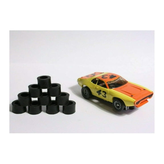 10 Super Wide Rear Slick Tires for AFX Magna-Traction Slot Cars