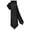 Black, variant on Royal Blue Skinny Tie for Men, 2.4 inch (6 cm) Solid Color Slim Necktie