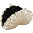 thumbnail image 6 of CAILDANL Women Acrylic Shell Shaped Clutch Luxury Marble Acrylic Evening Handbag Unique Chain Shoulder Bag Wedding Party Purses, 6 of 7