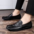 thumbnail image 6 of Men's Casual Loafers Slip On Leather Shoes Lightweight Driving Shoes Moccasins Classic Penny Loafer Flats Boat Shoes, 6 of 10