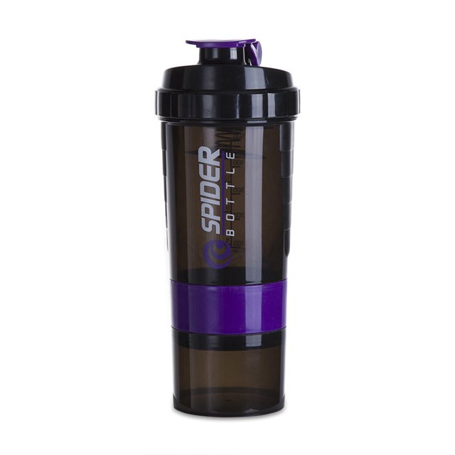 650ml 3 Layers Protein Powder Shake Cup Large Capacity Water Bottle Plastic Mixing Cups sport Body-Building Exercise Drinkware