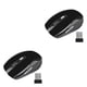 thumbnail image 4 of Methold Ratón óptico inalámbrico para computadora 6 botones Ratones para juegos Negro mate Negro mate 2piezas, 4 of 6