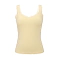 thumbnail image 3 of MSJUHEG camisole Summer Tank Tops Going Out Tops Loose Fit Cami Tanks Lace Cami Off the Shoulder Tops for Women Summer Tops Summer Basic Blouse Summer Strappy Camisole Yellow 2XL, 3 of 9